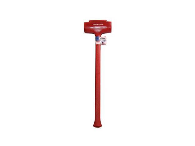 Model 12-168 oz Polyurethane Dead Blow Sledge Hammer - Red