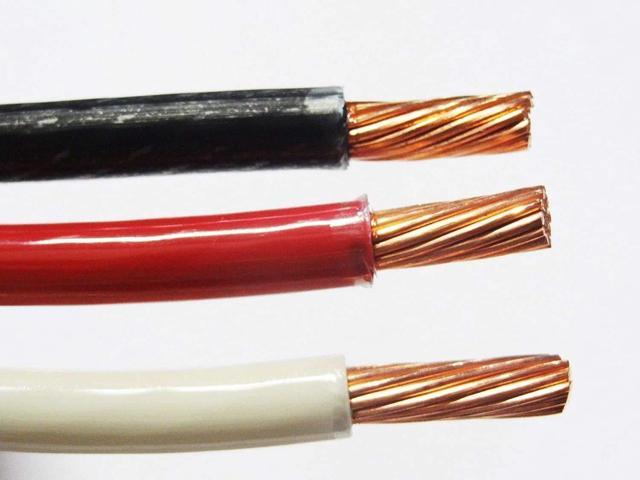 50' EA THHN THWN 6 AWG Gauge Black White RED Stranded Copper Building WireF