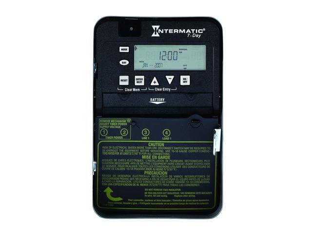 ET1705C Time Switch - Flexible Voltage Selector, Up to 28 Events - Precision Timing with Automatic Daylight Saving Time Adjustment