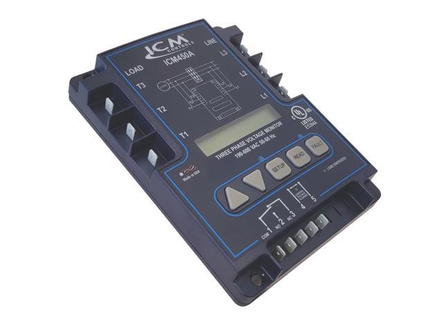 ICM450A Programmable 3-Phase Line Voltage Monitor