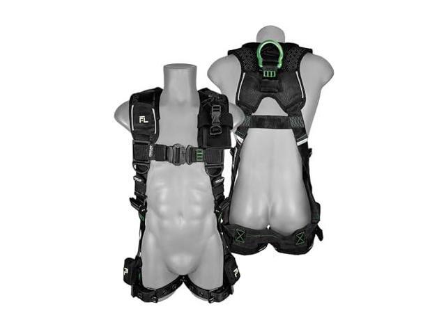 Frontline 250VTB Elite Vest Style Harness with Aluminum Hardware and Suspension Trauma Straps+ OSHA & ANSI