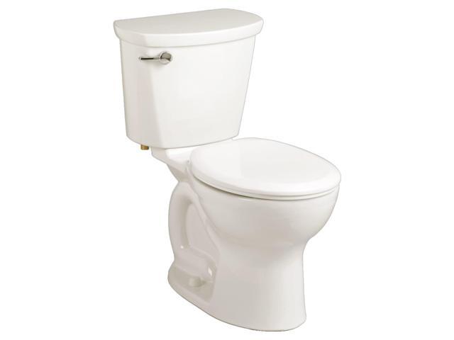 215DA104.020 Cadet PRO Two-Piece Toilet, Round Front, Standard Height, White, 1.28 gpf