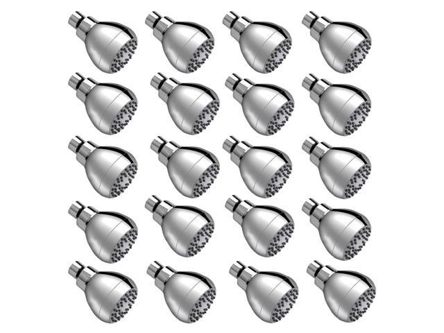 High Pressure Fixed Shower Head 3 Inch Saving Water Chrome Anti-leak Shower Head For Powerful Water Rain Easy Installation for Relaxing and.