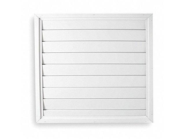 36' Whole House Fan Economy Ceiling Shutter/Ceiling Shutter, 34' x 34' Opening Required