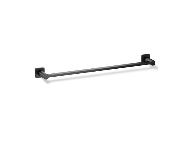 23525-BL Parallel 24' Towel bar, Matte Black