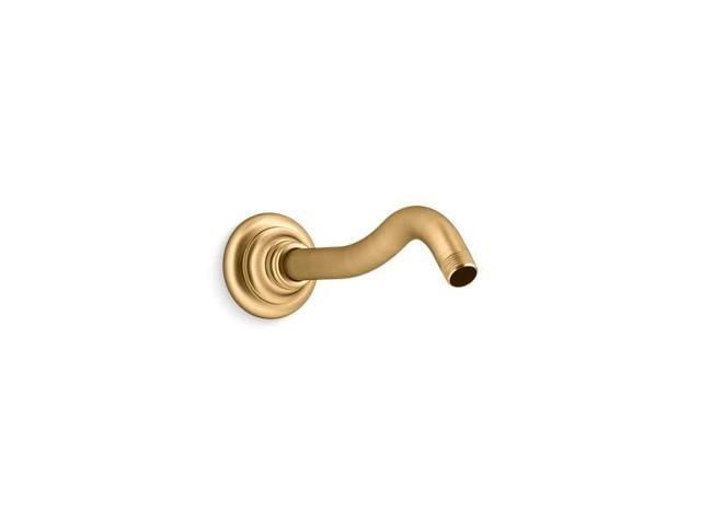 k-72775-2MB Artifacts Shower Arm and Flange, Vibrant Moderne Brushed Brass