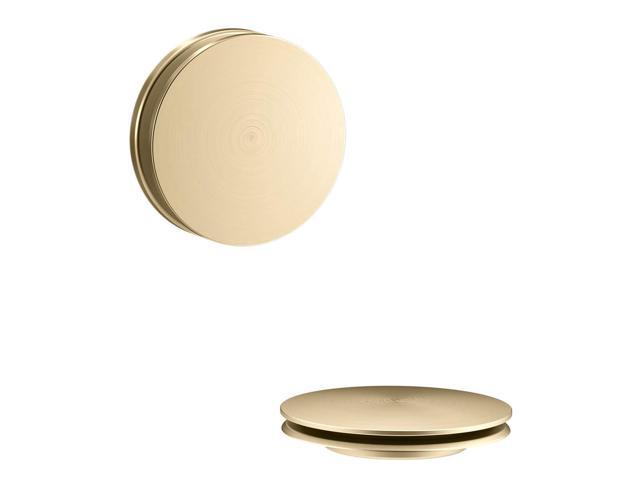 K-7142-2MB Clearflo Retrofit Toe-Tap Conversion Kit, Repair Existing Clearflo Bath Drain, Bath Upgrade, Vibrant Brushed Moderne Brass