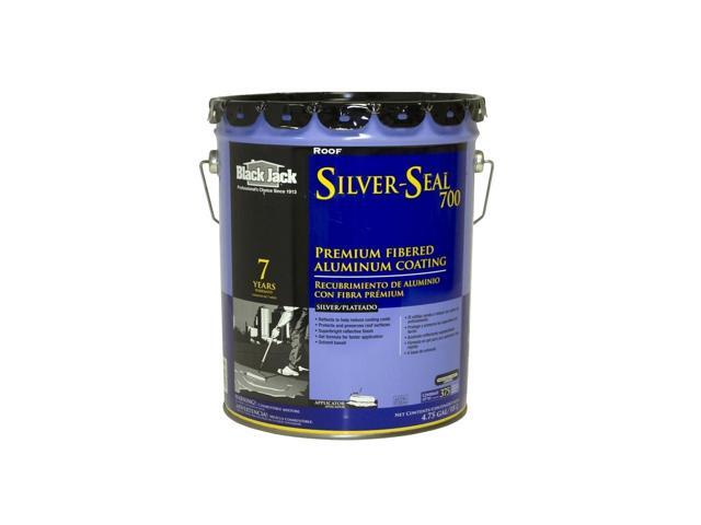 APOC 208 Silver Guard-F Fibered Aluminum Roof Coating, 5 Gallons, Provides a Bright & Long-Lasting Finish to Reflect Sun's Heat & Lower Cooling Costs