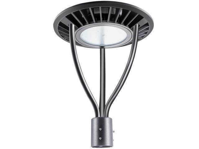 LED Post Top Pole Lights 60W with Optional Photocell, LED Garden Area Lights, 8100LM 5000K Outdoor Waterproof Top Pole Fixture for Garden Pathway,.