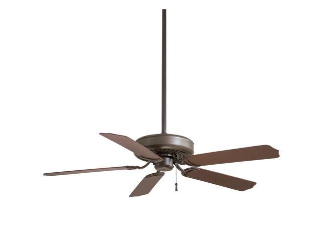 F571-ORB Sundance 52' 5-Blade Ceiling Fan in Oil Rubbed Bronze Finish with Dark Oak All Weather Blades