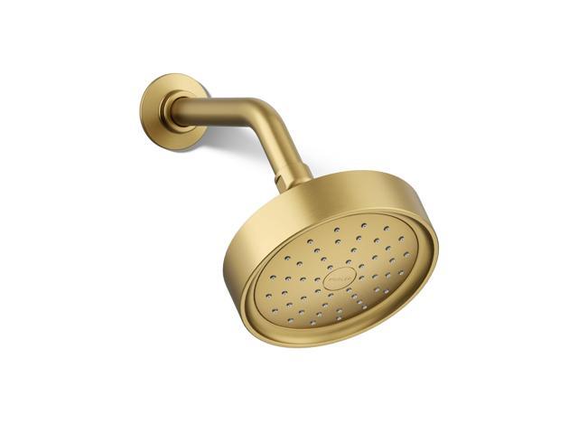 965-AK-2MB Purist® Single-function showerhead, 2.5 gpm, Vibrant Brushed Moderne Brass