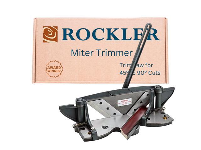 Miter Trimmer - Micro-Fine Slices Laminate Cutter for Precise Fit - Adjustable Trim Saw for 45 90 Degree Cuts Picture Framing Saw for Perfect...