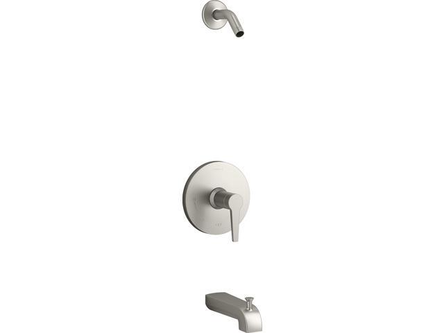 Pitch Rite-Temp bath and shower trim set, less showerhead