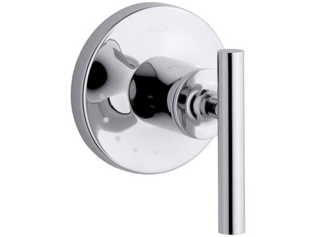 Purist Valve trim with lever handle for volume control valve, requires valve