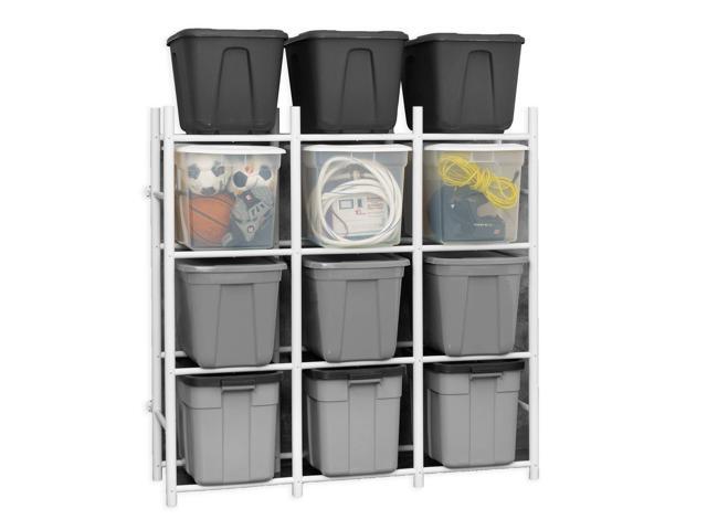 Bin Warehouse Rack - 12 Totes Compact
