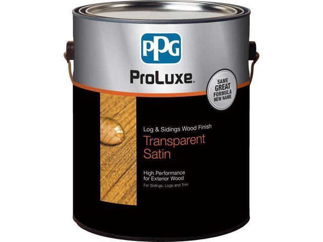 PPG ProLuxe Log and Siding Wood Finish, 1 Gallon, 009 Dark Oak