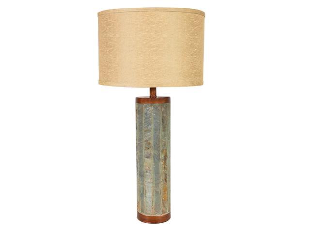 Sunnydaze 31' Modern Table Lamp with Copper Accents Table Top Lamp for Living Room, Bedroom & Bedside - Ideal for Ambient Lighting, Nighttime...