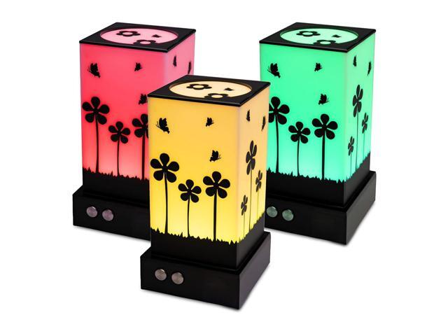 Friendship Lamps, Telepathy Flora, Long Distance WiFi Touch Light, Stay Connected from Anywhere, 250+ Colors, Gift for Couples, Friends & Family,.