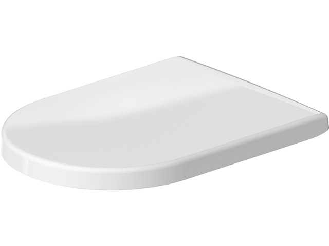 Universal Elongated Toilet Seat with Soft Close Lid, Stainless Steel Hinges