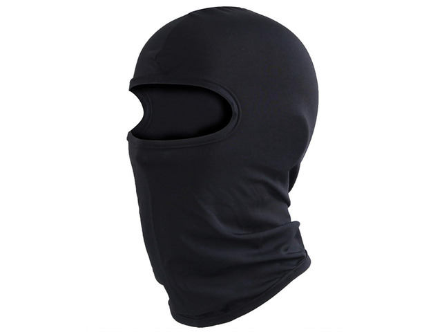 Balaclava Ski Mask Head Mask Full Face Mask Windproof Face Cover Sun UV Protection Scarf Men Women Outdoor Sport Cycling Cap (Black)