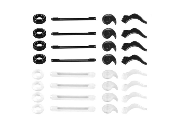 16 Pairs Eyeglasses Retainers, Premium Silicone Anti-Slip Eyeglass Holder, Comfort Ear Grip Hooks Protectors for Spectacle Sunglasses Reading...