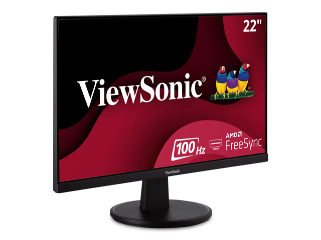 VA2247-MH 22 Inch 1080p Monitor, 100Hz Refresh Rate with FreeSync for Smooth Workflows, Ultra-Thin Bezels, HDMI, and VGA Inputs