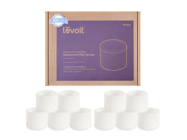 10-Pack Top Fill Humidifier Replacement Filters, Capture Particles to Improve Humidification Efficiency, for Classic160, Dual150, Dual200S,...
