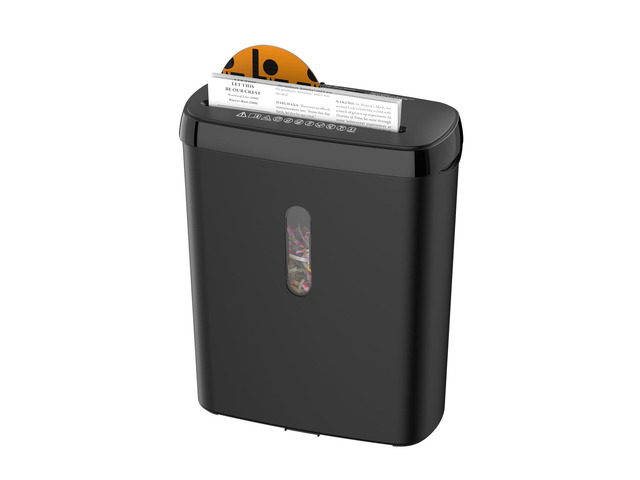 Paper Shredder for Home10-Sheet Strip Cut,12 L Basket,P-2 Security Level,Shred CD & Credit Card Shredders for Home Use