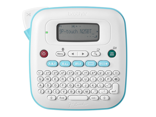 P-Touch PT-N25BT Personal Connected Label Maker, Bluetooth, Design & Print2 app, Portable, Handheld and Prints with P-Touch Btag½â (12mm) Wide Color...
