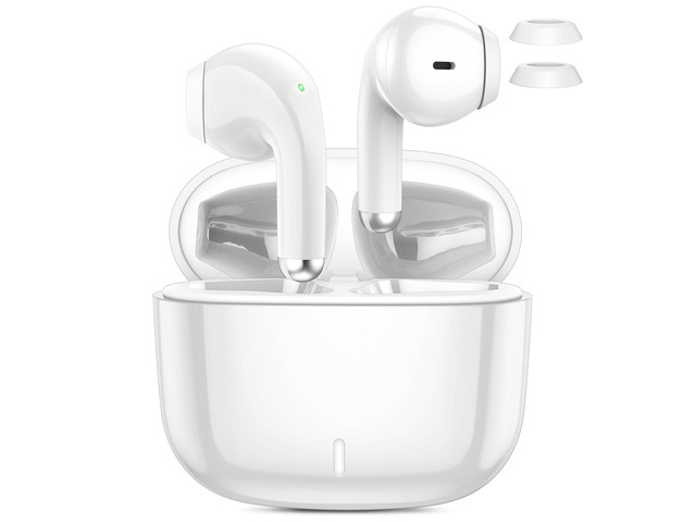 Wireless Earbuds for iPhone 17 16 15 Pro Max Bluetooth 5.3 Headphone Noise Isolation Earphones for Galaxy S26 S25 S24 Ultra S23 S22 HiFi Bass...