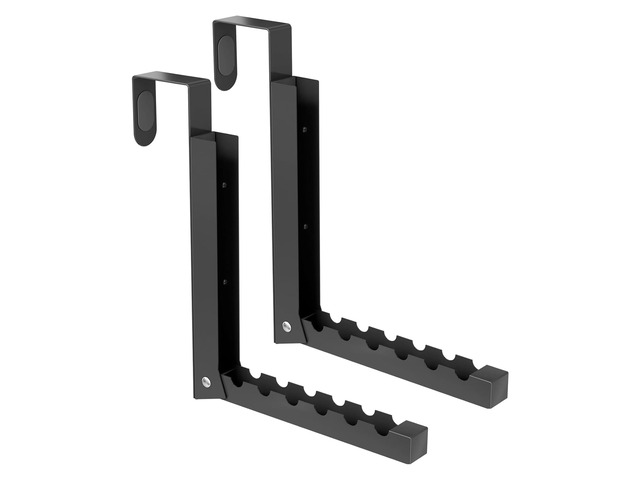 2-Pack Over The Door Hanger Foldable Clothes Drying Rack, Collapsible Hanging Coat Rack for Laundry Room & Bedroom, Space-Saving Compact Foldable...