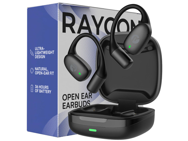 Essential Open Ear Earbuds Open Ear Headphones, Earbuds Wireless Bluetooth, Sweat & Water-Resistant Earphones, Running Headphones with...