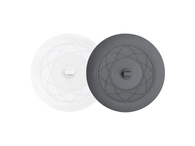 2PCS,Bathtub Drain Stopper,6 inches Bathtub Tub Drain Cover Stopper,Silicone Drain Plug,Kitchen Bathroom Hair Water Shower Stopper,Large Bathroom...