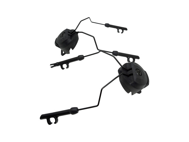 Hard Headed Veterans/MLOK Helmet Rail Mount Kit for 3M Peltor ComTac, Swat-Tac & XPI Series Headsets