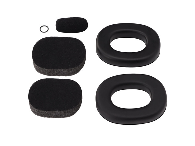 Aviation Headset Ear Pad, Noise Reduction Silicone Ear Cushions, for David Clark, for Avcomm, for Pilot USA, for ASA, for Headsets