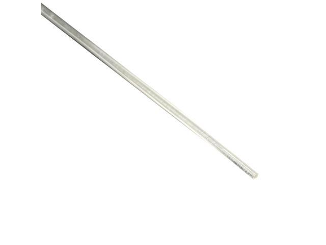 Duco USA-Made 1/8' Clear Acrylic Rods - 500 Pack of 12 Inch Plastic Dowel Rods for Crafts, Cake Topper Sticks, DIY Models, Acrylic Poles, Plant.