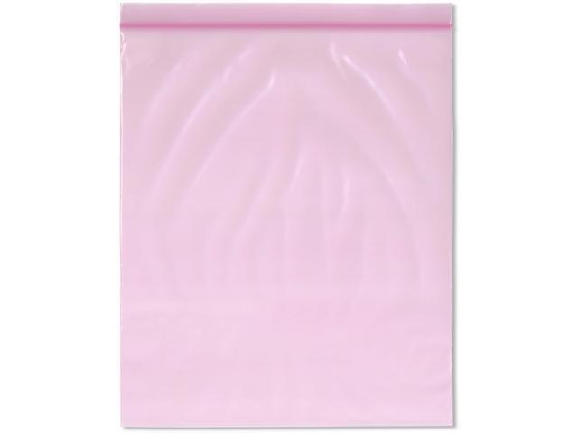 10' x 12' (Case of 1,000), 4 Mil Heavy Duty Anti-Static Zipper Reclosable Plastic Bags