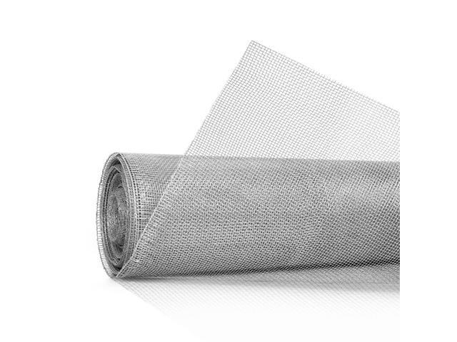 27 Gauge 24' x 100' Hardware Cloth, 1/8 inch Mesh Galvanized Steel Wire Rolled Woven, Keeping Out of Bees, Wasps and Mid to Large-Sized Insects