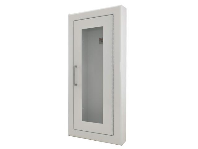 24096R-FG 2-1/2 in. Trim Architectural Semi Recessed Fire Extinguisher Cabinet