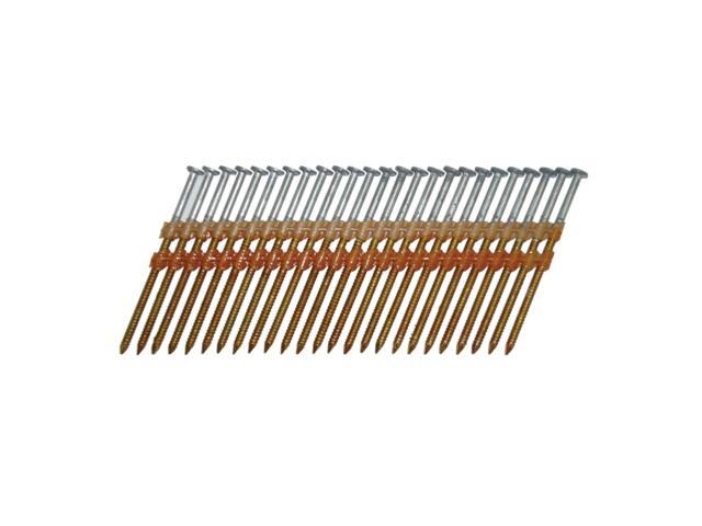 Framing Nails 2-1/2 In x.131 21 Degree Full Round Head Ring Shank Hot Dipped Galvanized 4,000 Count 10311HPT