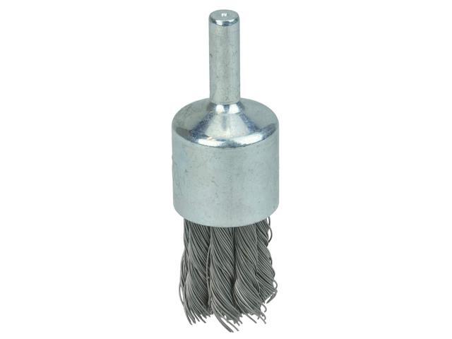 10025 3/4' Knot Wire End Brush,.014' Steel Fill, Made in The USA (Pack of 10)