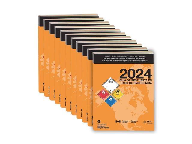 2024 Emergency Response Guidebook (ERG), Soft Bound, 5.5 x 7.5', Spanish, 10-Pack, J. J. Keller & Associates, Inc