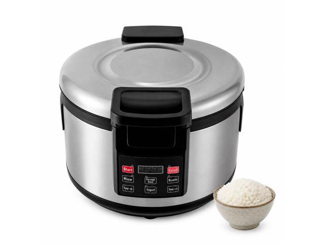 100 Cup Commercial Rice Warmer Electric Non-Stick Pot Adjustable Temperature Soup Warmers Sushi Rice Warmer for Restaurant Party Family, Warm...