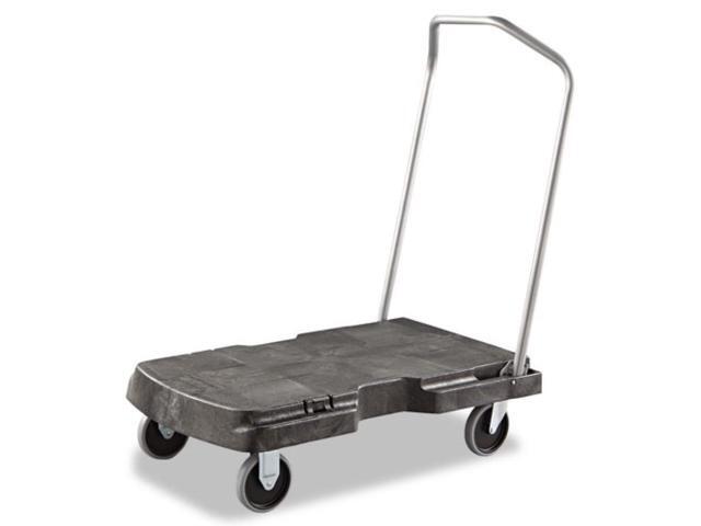 4401BLA Triple Trolley, 500-lb Cap, 20-1/2w x 32-1/2d x 7h, Black