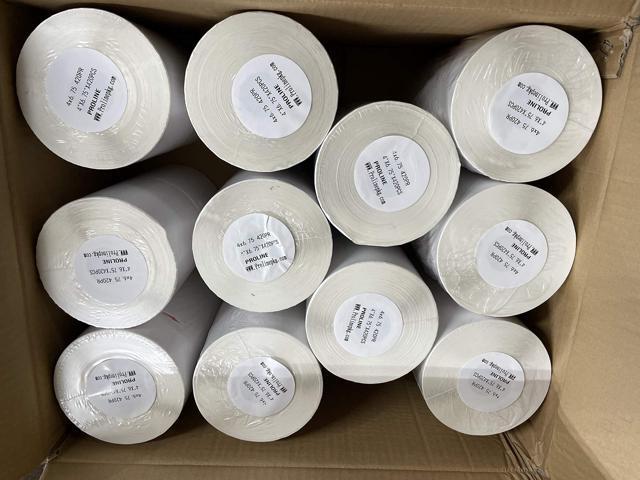 4x6.75 Labels Compatible for FedEx 4' x 6.75' Large Thermal Label with 1' core Shipping Labels 420 Labels per roll (8 Rolls / 3360 Labels)