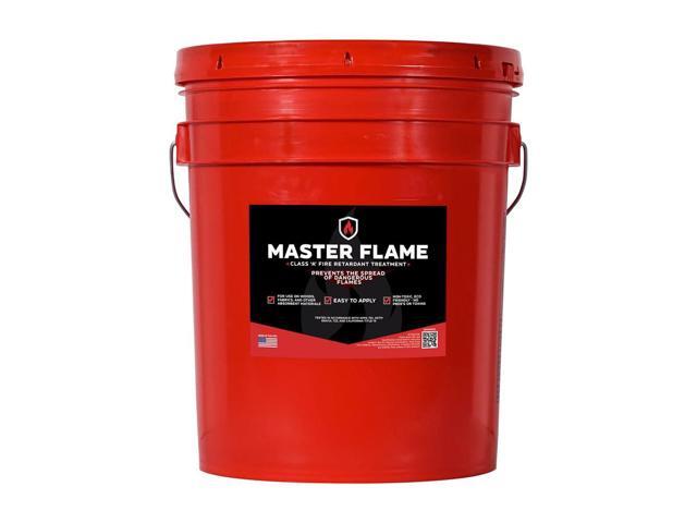 Master Flame Class A Fire Retardant Spray for Wood, Fabric, Cotton & More - Non-Toxic Flame Retardant Coating - Meets NFPA 701 & ASTM E84 - Made in.