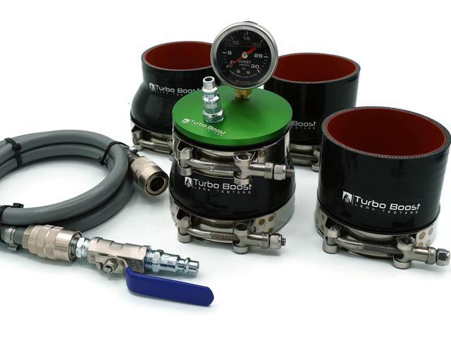 Medium Aluminum Boost Leak Testers (5ft Air line w/Shut-Off Valve)