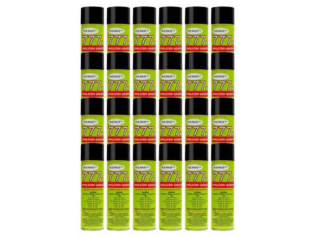 777 Spray Glue Upholstery Adhesive, 12 Ounce (24)