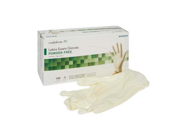 Confiderm Disposable Latex Exam Glove Standard Cuff Length