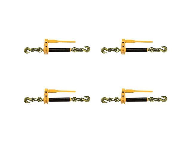 (4 Pack) 5/16-3/8 Peerless QuikBinder Tow Chain Ratchet Binder H5125-0658